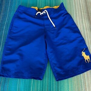 Polo by Ralph Lauren Kids Royal Blue Swim Trunks